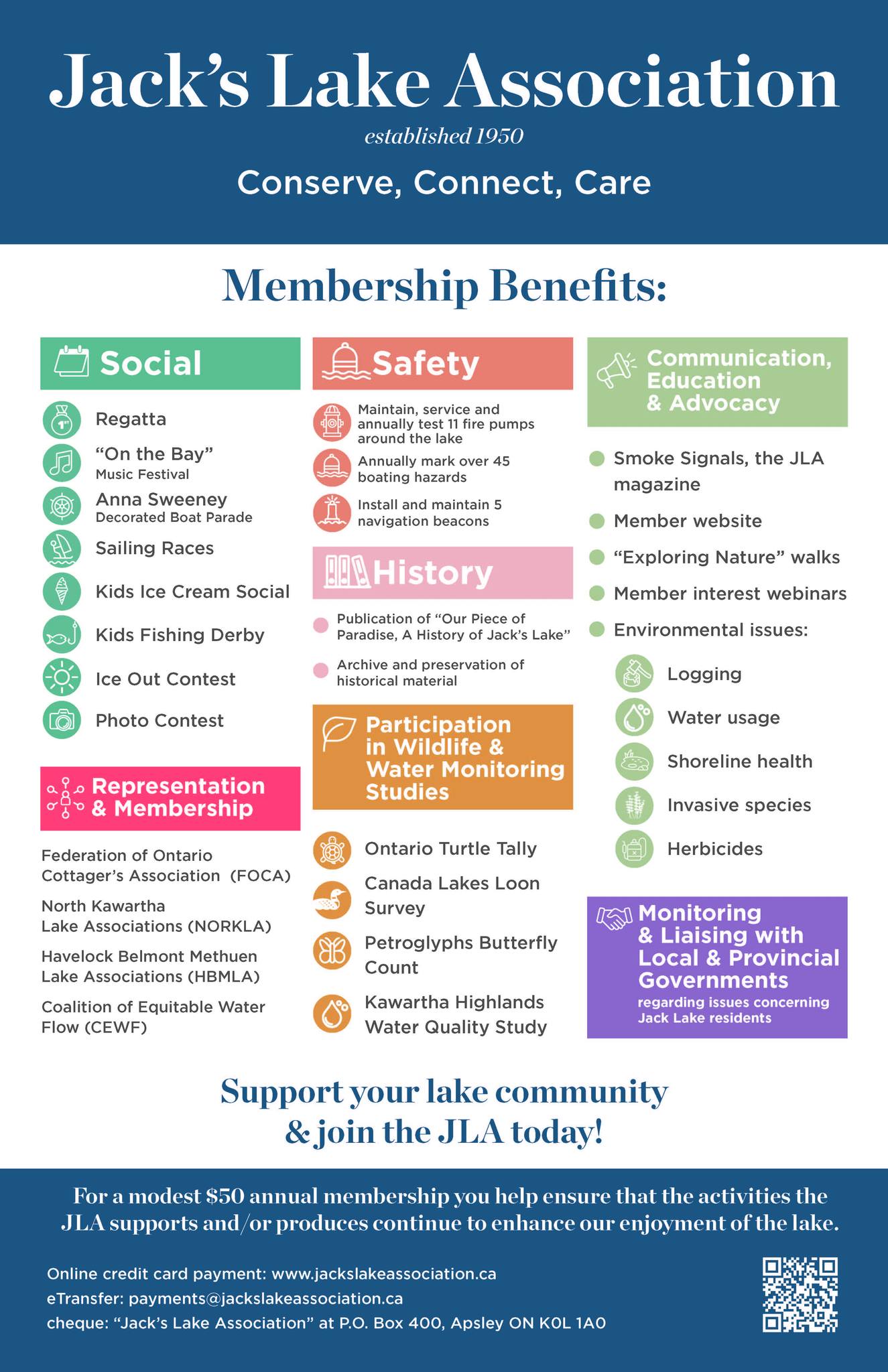 JLA Membership Benefits